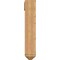 Ekena Millwork Westlake Arts and Crafts Smooth Bracket w/ Offset Brace, Western Red Cedar, 7 1/2"W x 30"D x 42"H BKT0806X30X42WTL03SWR - alternate 4